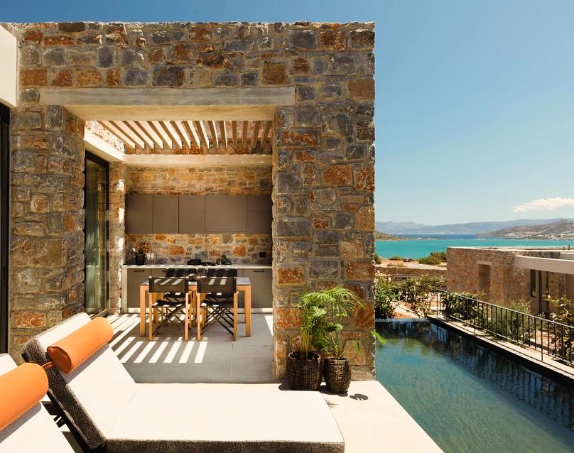 luxury family domes resort Crete